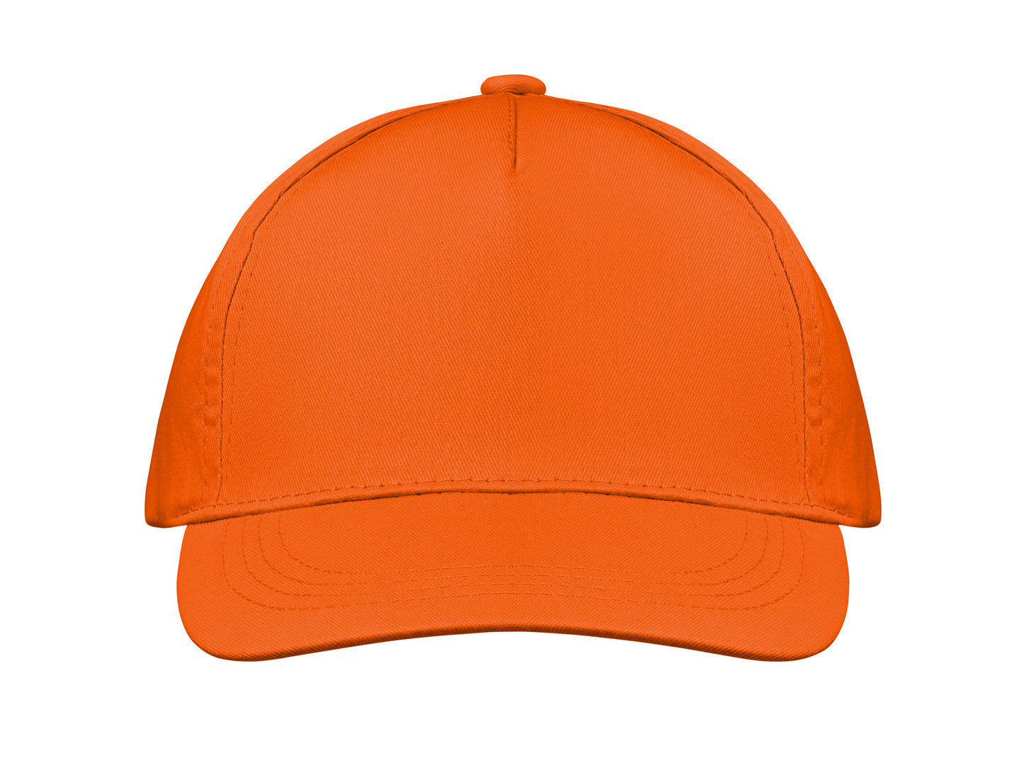 5-Panel-Baseball Cap aus Baumwolltwill 160 g/m² mit verstellbarem Klettverschluss. Größe 7 1/4.
