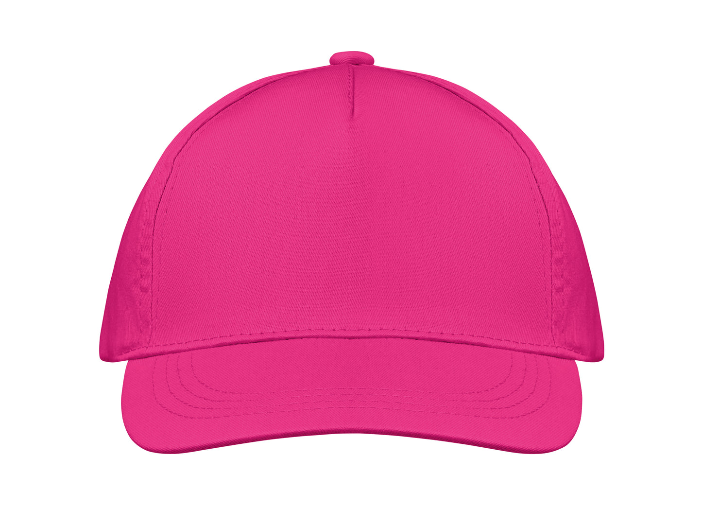 5-Panel-Baseball Cap aus Baumwolltwill 160 g/m² mit verstellbarem Klettverschluss. Größe 7 1/4.
