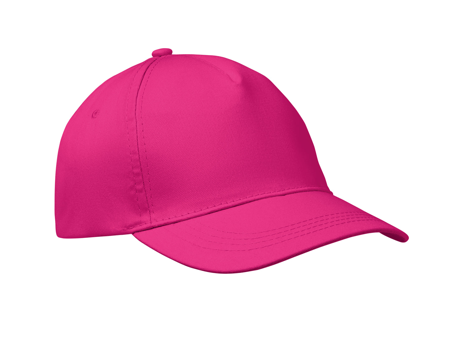 5-Panel-Baseball Cap aus Baumwolltwill 160 g/m² mit verstellbarem Klettverschluss. Größe 7 1/4.