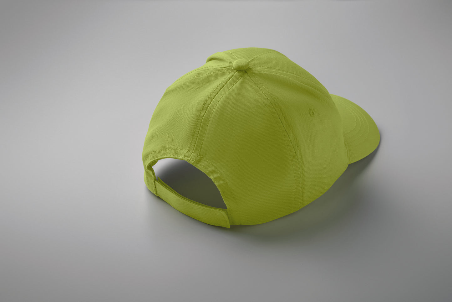 5-Panel-Baseball Cap aus Baumwolltwill 160 g/m² mit verstellbarem Klettverschluss. Größe 7 1/4.