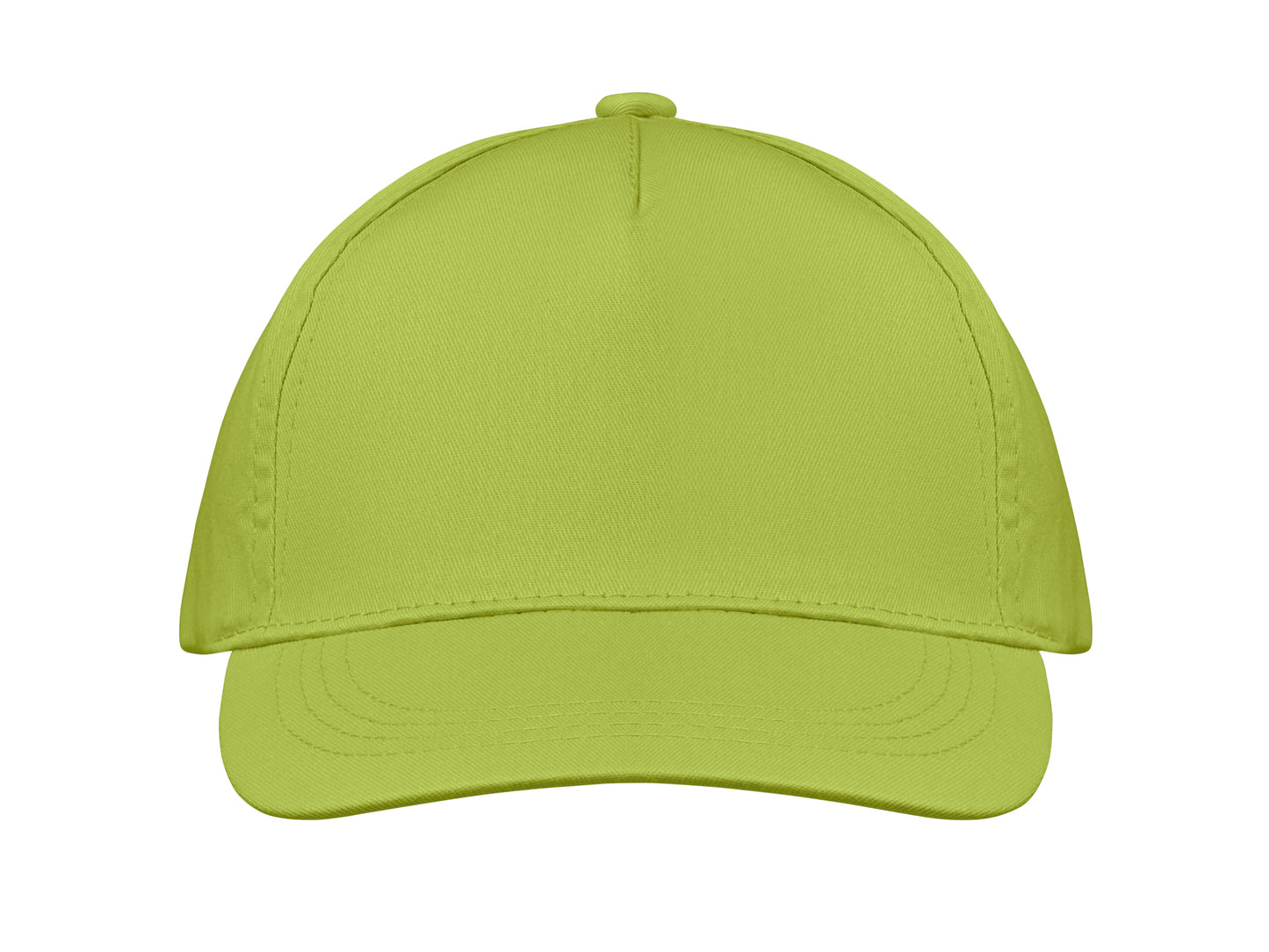 5-Panel-Baseball Cap aus Baumwolltwill 160 g/m² mit verstellbarem Klettverschluss. Größe 7 1/4.