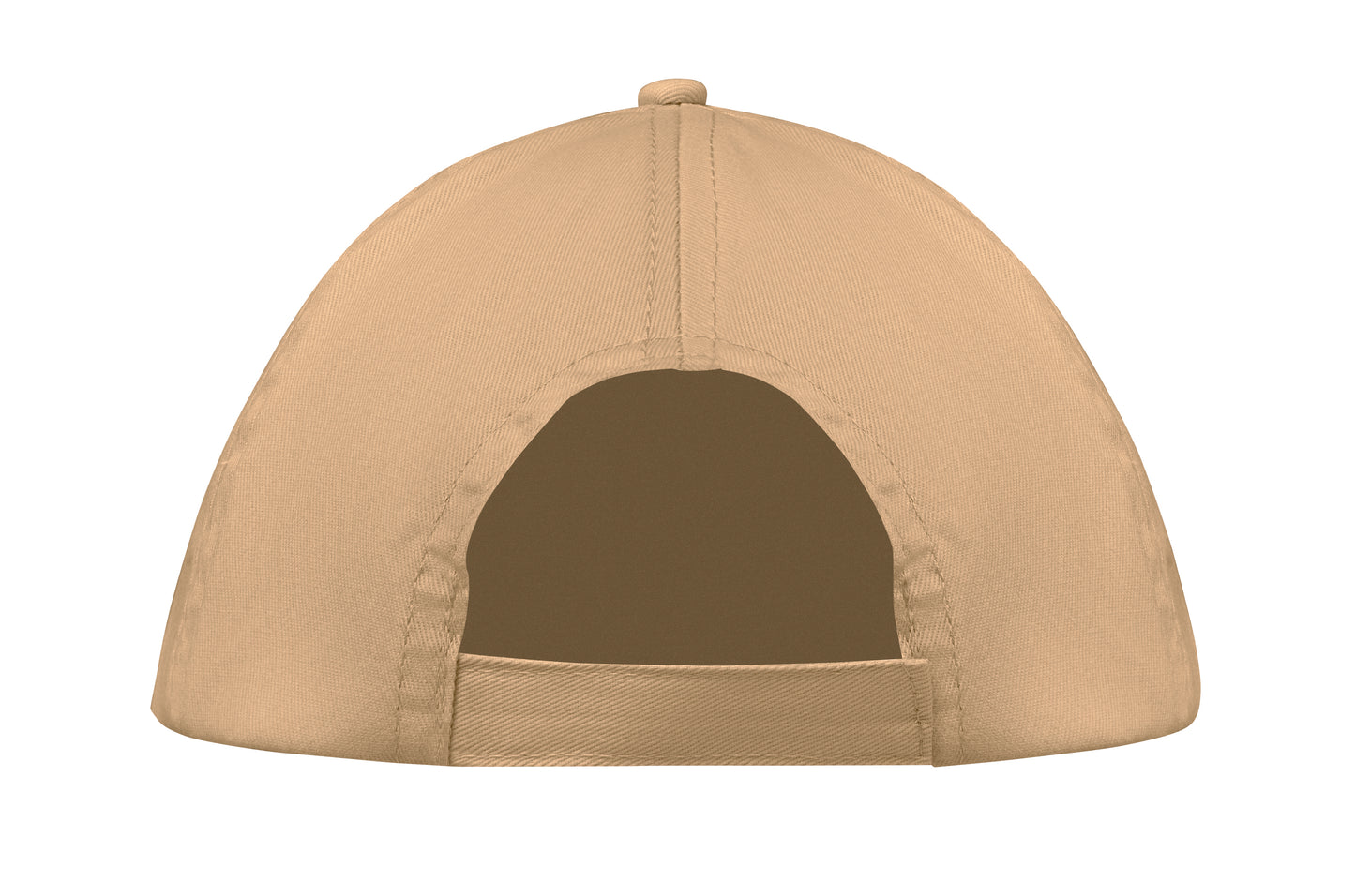 5-Panel-Baseball Cap aus Baumwolltwill 160 g/m² mit verstellbarem Klettverschluss. Größe 7 1/4.