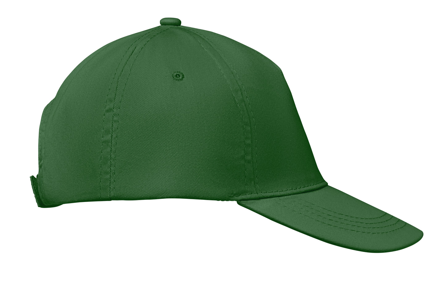 5-Panel-Baseball Cap aus Baumwolltwill 160 g/m² mit verstellbarem Klettverschluss. Größe 7 1/4.