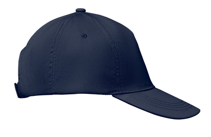 5-Panel-Baseball Cap aus Baumwolltwill 160 g/m² mit verstellbarem Klettverschluss. Größe 7 1/4.