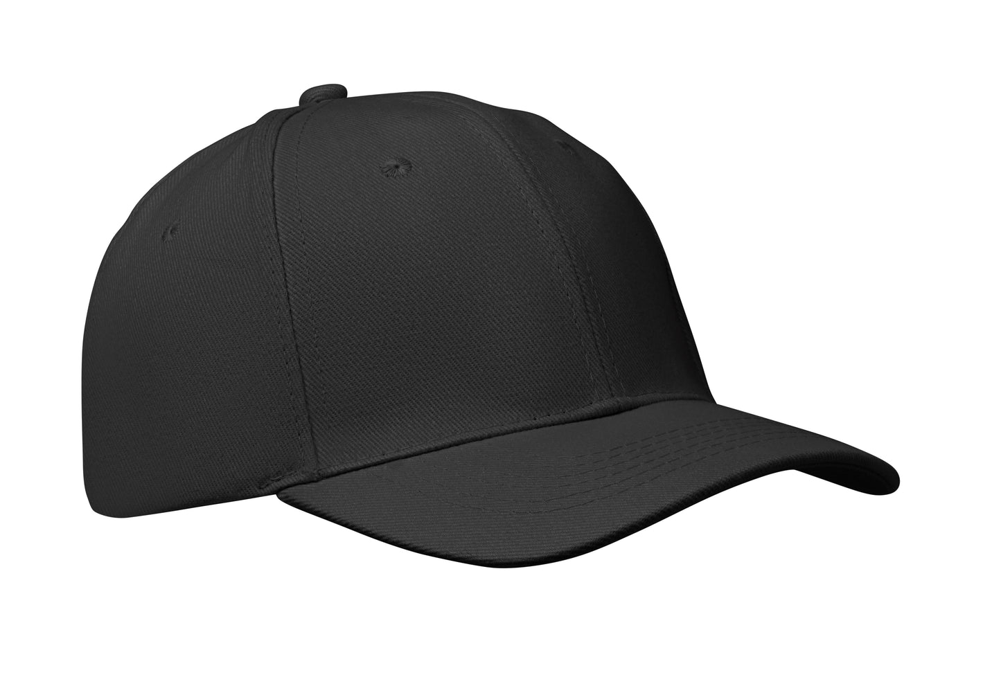 6-Panel-Baseball Cap aus gebürsteter Baumwolle 260 g/m² mit Schnalle aus Edelstahl. Größe