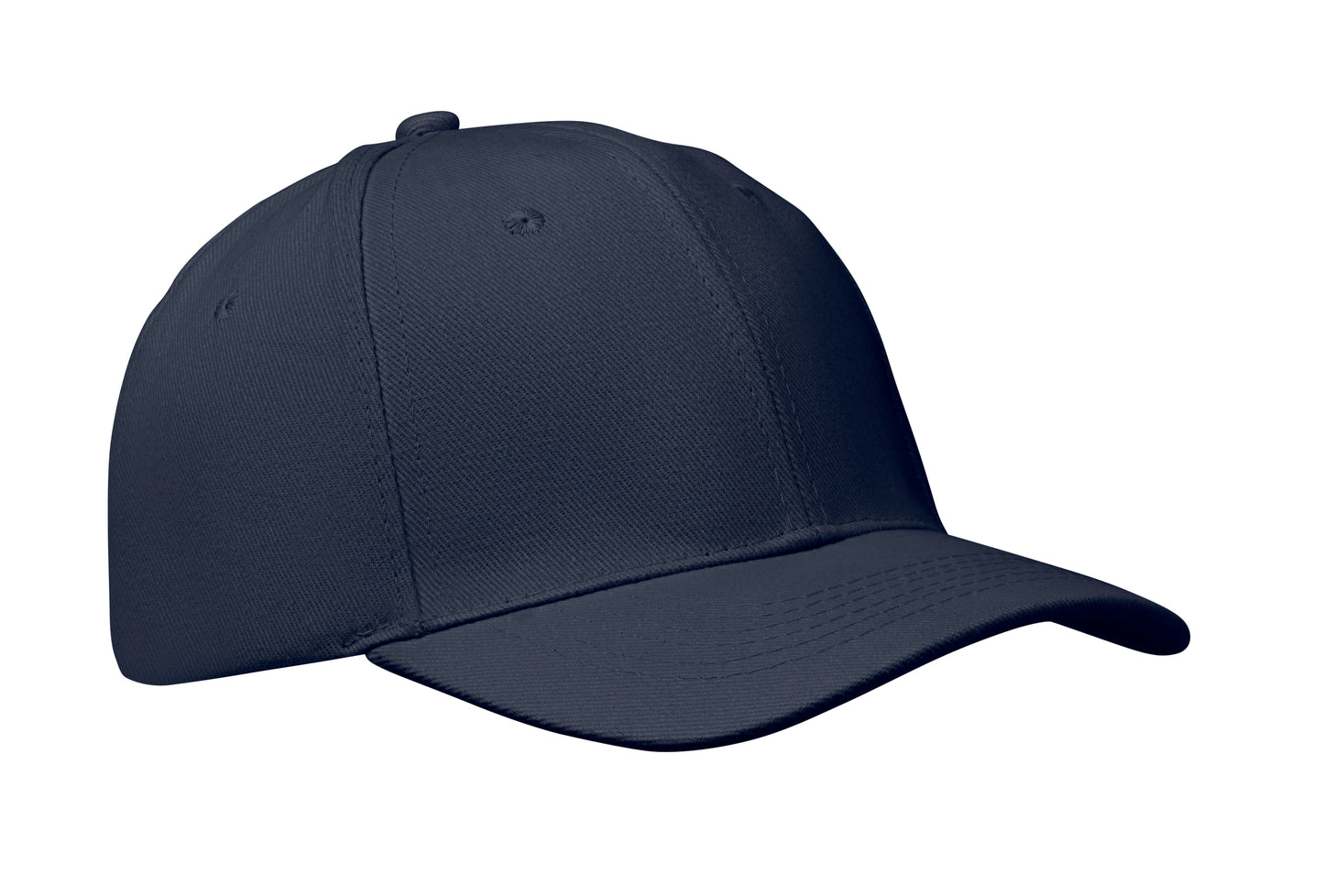 6-Panel-Baseball Cap aus gebürsteter Baumwolle 260 g/m² mit Schnalle aus Edelstahl. Größe