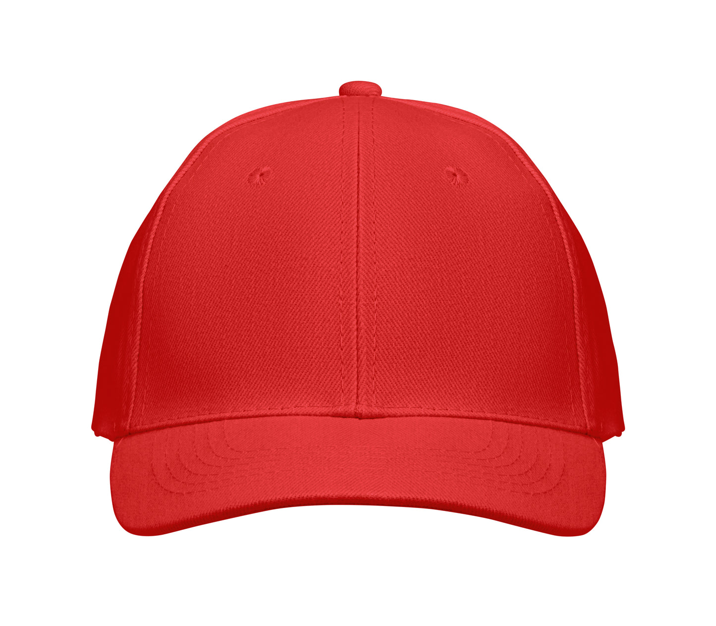 6-Panel-Baseball Cap aus gebürsteter Baumwolle 260 g/m² mit Schnalle aus Edelstahl. Größe