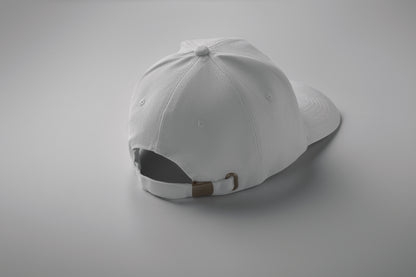 6-Panel-Baseball Cap aus gebürsteter Baumwolle 260 g/m² mit Schnalle aus Edelstahl. Größe