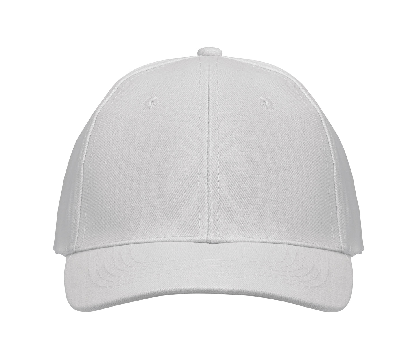 6-Panel-Baseball Cap aus gebürsteter Baumwolle 260 g/m² mit Schnalle aus Edelstahl. Größe