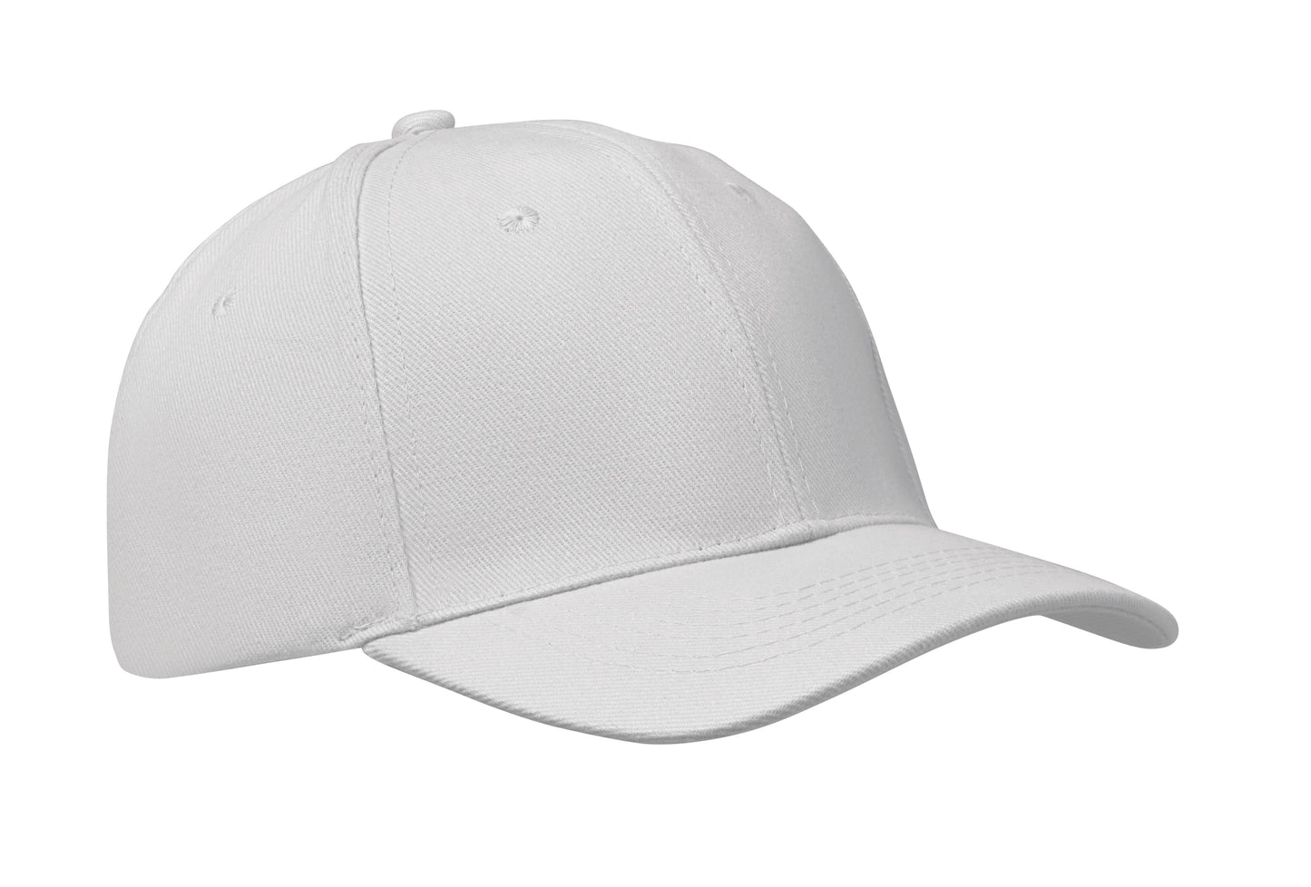 6-Panel-Baseball Cap aus gebürsteter Baumwolle 260 g/m² mit Schnalle aus Edelstahl. Größe
