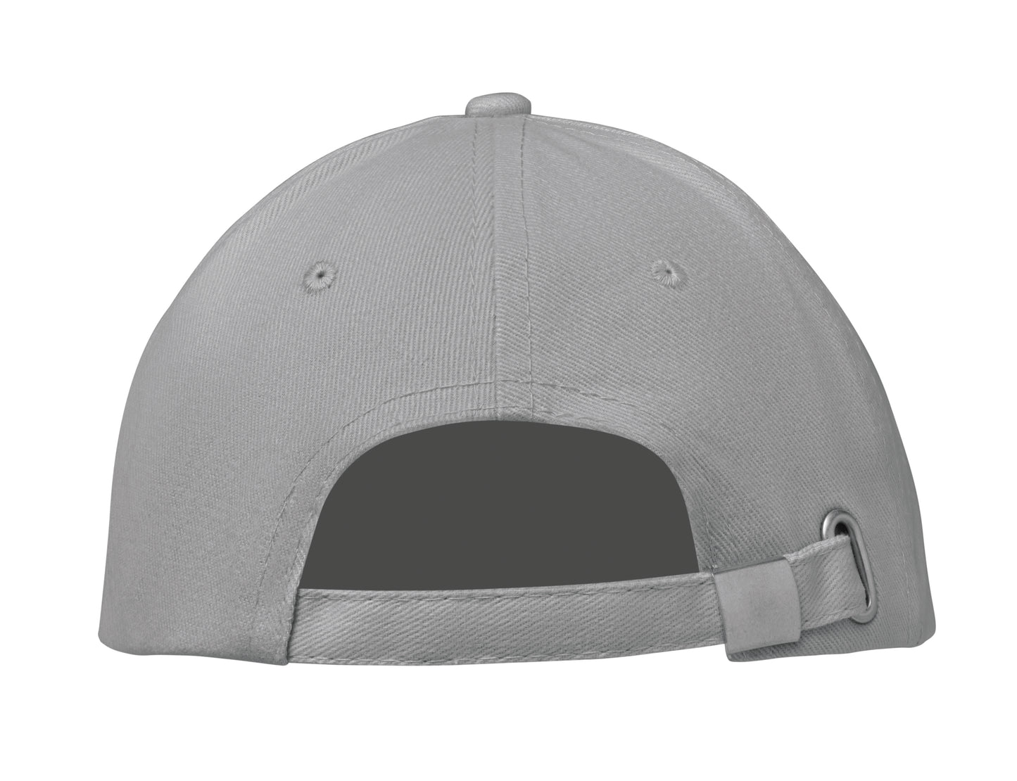 6-Panel-Baseball Cap aus gebürsteter Baumwolle 260 g/m² mit Schnalle aus Edelstahl. Größe