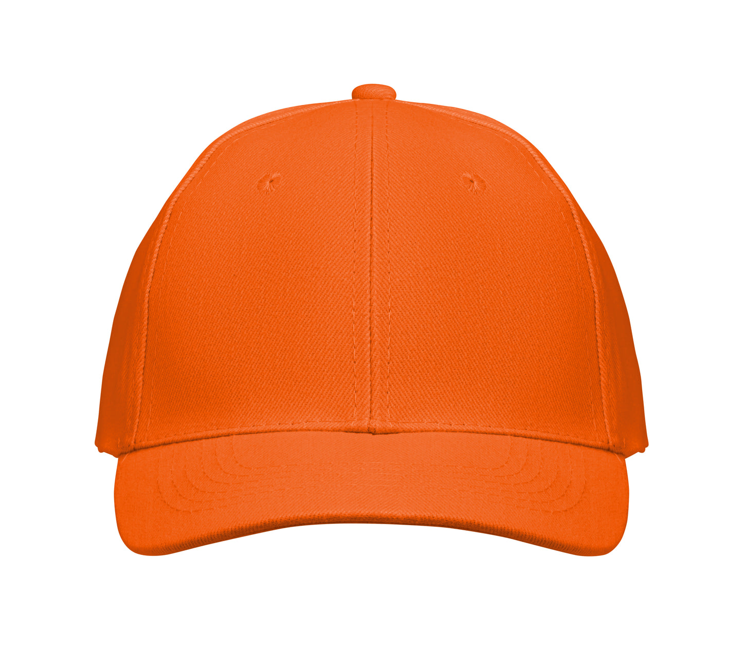 6-Panel-Baseball Cap aus gebürsteter Baumwolle 260 g/m² mit Schnalle aus Edelstahl. Größe