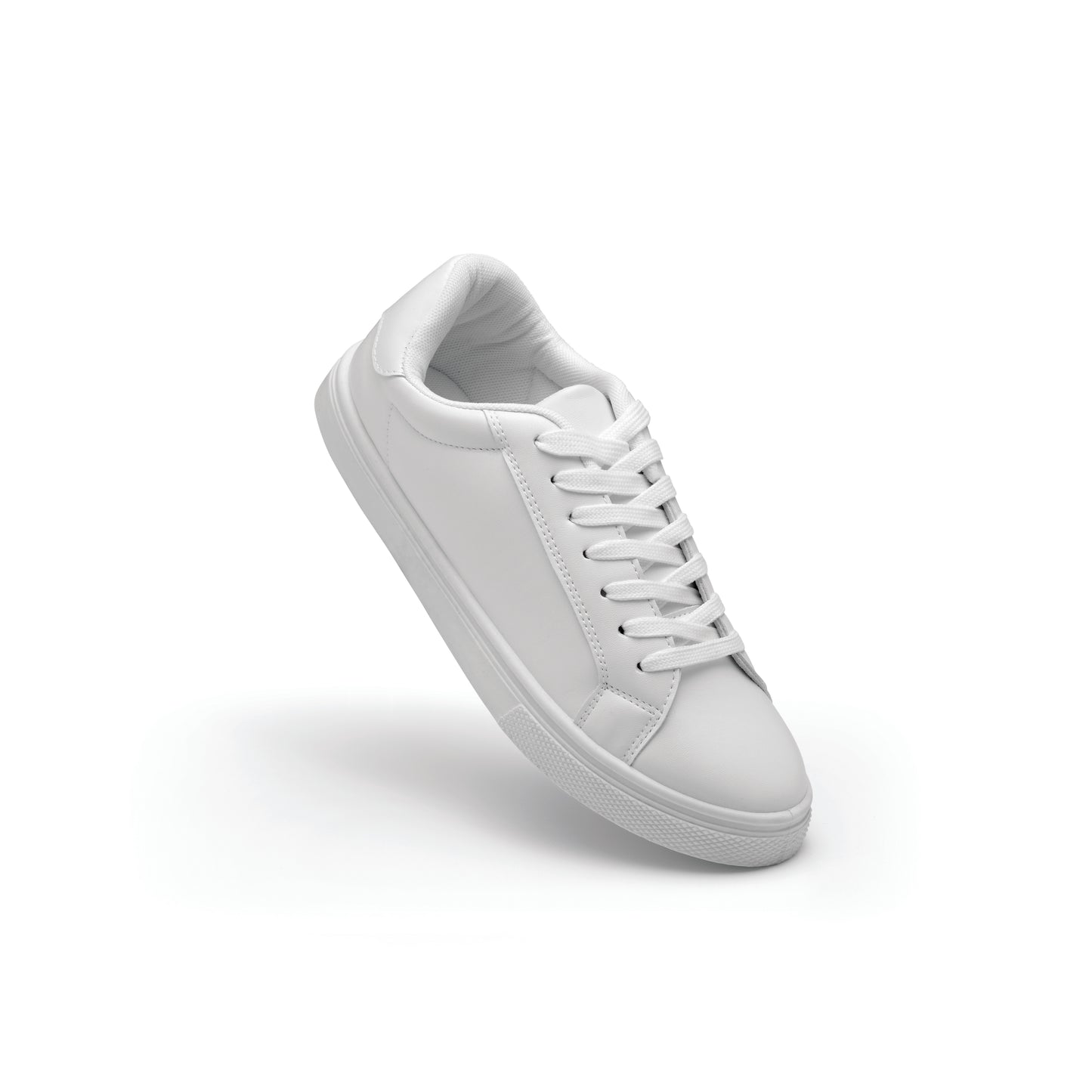 Leichte Sneaker aus PU mit Gummisohle und Schnürsenkeln aus Polyester. Größe: 37.