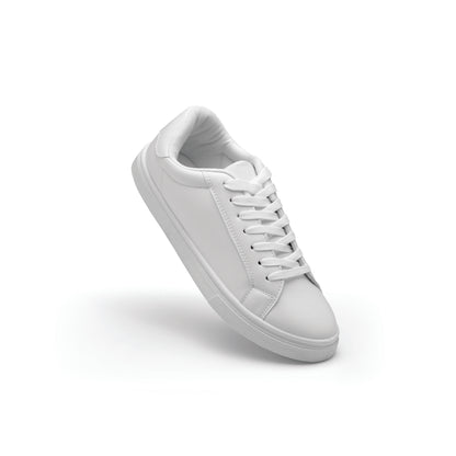 Leichte Sneaker aus PU mit Gummisohle und Schnürsenkeln aus Polyester. Größe: 37.