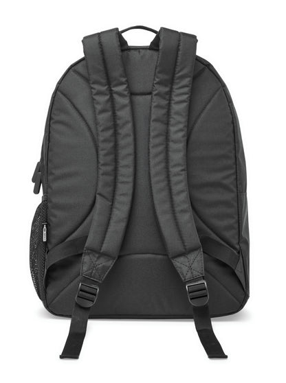 15'' Laptop-Rucksack aus 300D RPET-Polyester. Mit 2 großen Reißverschlussfächern Taschen mit 2fach