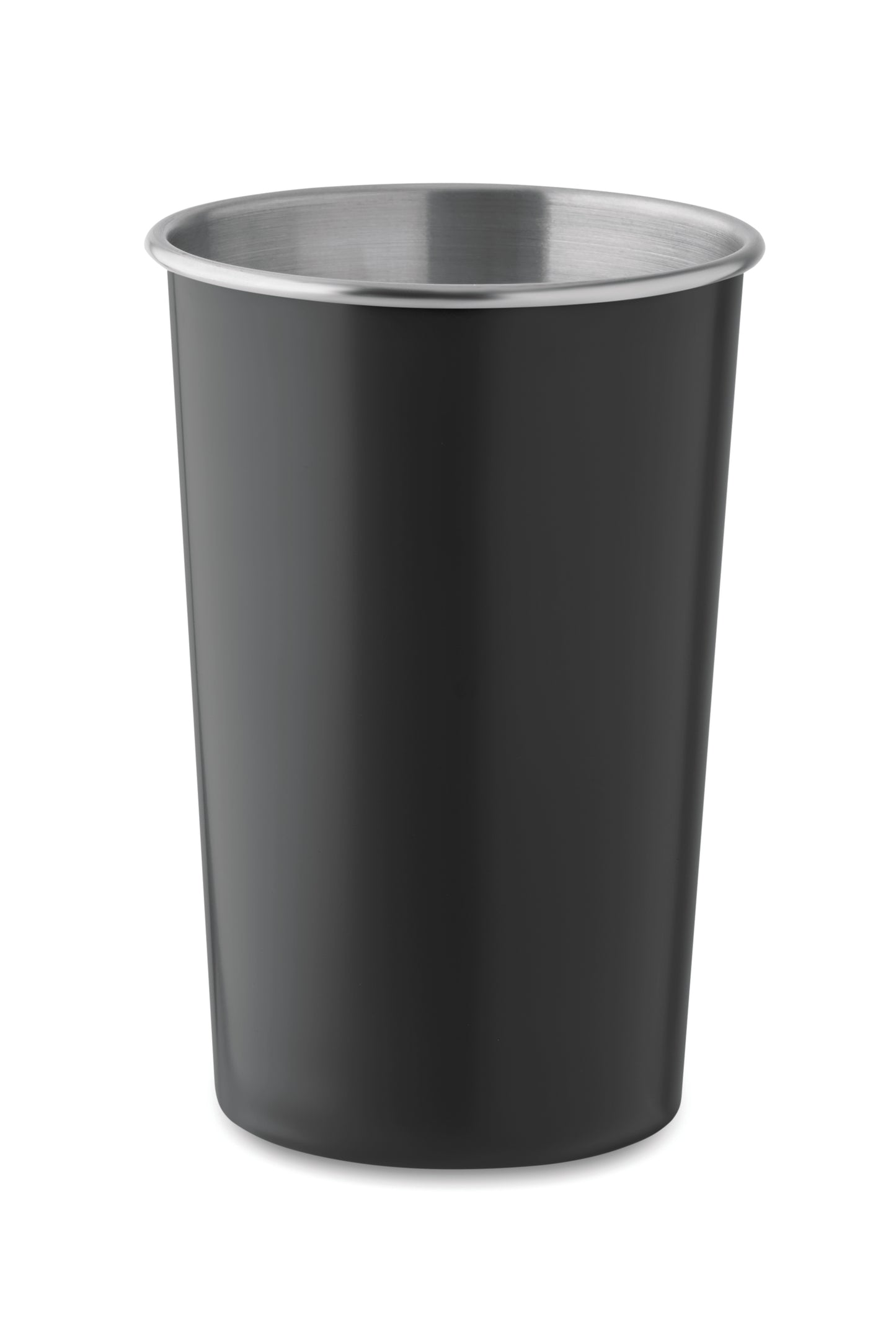 Wiederverwendbarer Becher aus recyceltem Edelstahl (90 % recycelter Edelstahl und 10 %