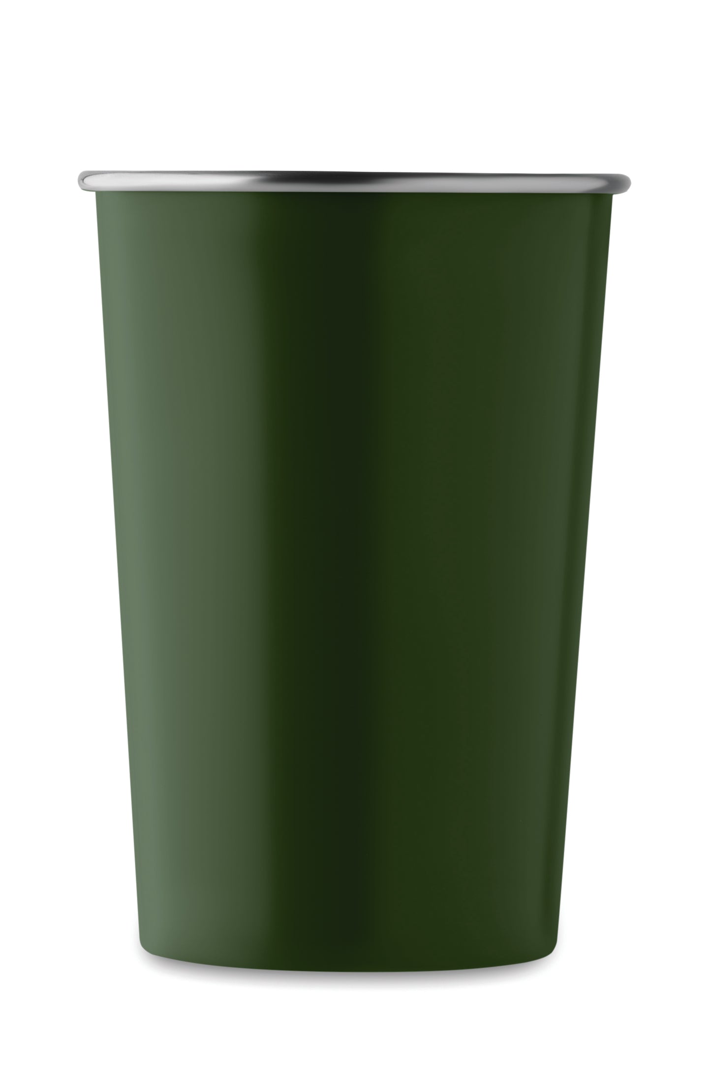 Wiederverwendbarer Becher aus recyceltem Edelstahl (90 % recycelter Edelstahl und 10 %