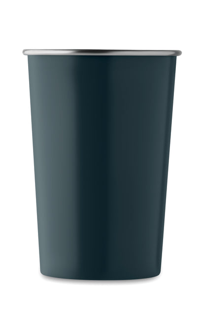 Wiederverwendbarer Becher aus recyceltem Edelstahl (90 % recycelter Edelstahl und 10 %