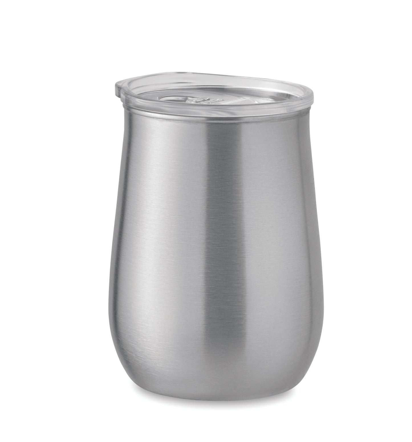 Trinkbecher aus recyceltem Edelstahl mit Powder Coating. (90 % recycelter Edelstahl und