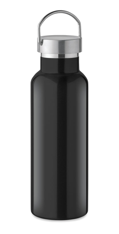 Doppelwandige Isolierflasche aus recyceltem Edelstahl (90 % recycelter Edelstahl und 10 %