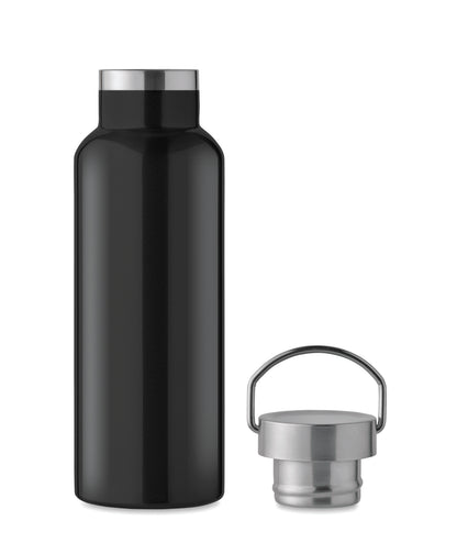 Doppelwandige Isolierflasche aus recyceltem Edelstahl (90 % recycelter Edelstahl und 10 %