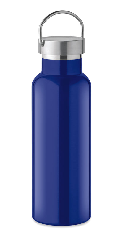Doppelwandige Isolierflasche aus recyceltem Edelstahl (90 % recycelter Edelstahl und 10 %