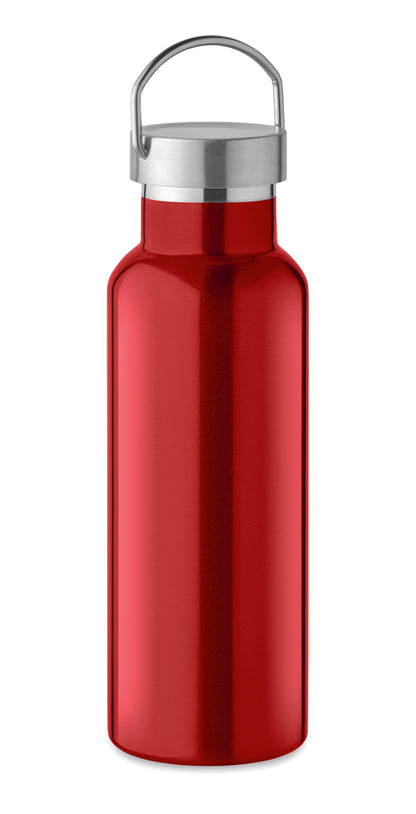 Doppelwandige Isolierflasche aus recyceltem Edelstahl (90 % recycelter Edelstahl und 10 %