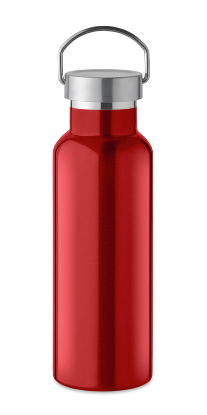 Doppelwandige Isolierflasche aus recyceltem Edelstahl (90 % recycelter Edelstahl und 10 %