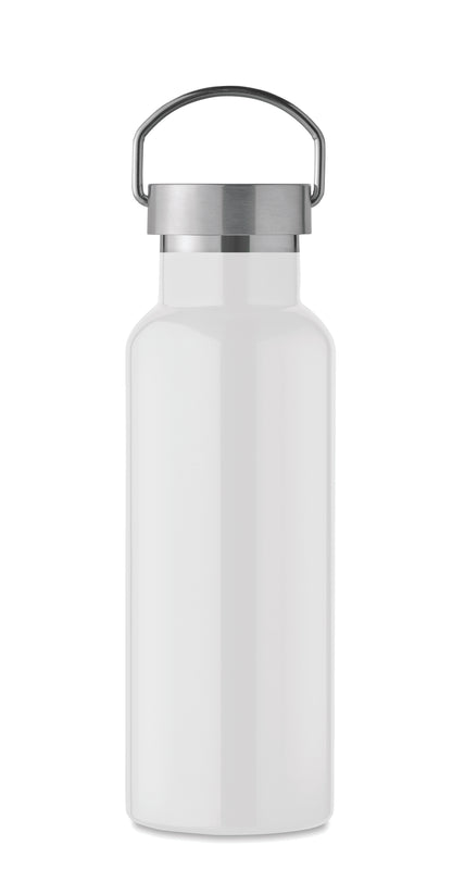 Doppelwandige Isolierflasche aus recyceltem Edelstahl (90 % recycelter Edelstahl und 10 %