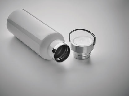 Doppelwandige Isolierflasche aus recyceltem Edelstahl (90 % recycelter Edelstahl und 10 %