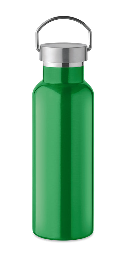 Doppelwandige Isolierflasche aus recyceltem Edelstahl (90 % recycelter Edelstahl und 10 %