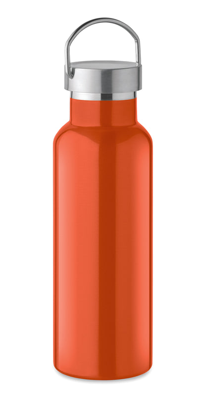 Doppelwandige Isolierflasche aus recyceltem Edelstahl (90 % recycelter Edelstahl und 10 %