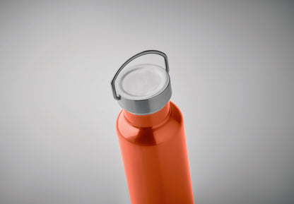 Doppelwandige Isolierflasche aus recyceltem Edelstahl (90 % recycelter Edelstahl und 10 %