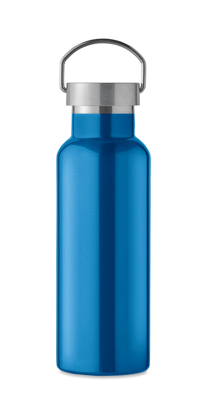 Doppelwandige Isolierflasche aus recyceltem Edelstahl (90 % recycelter Edelstahl und 10 %
