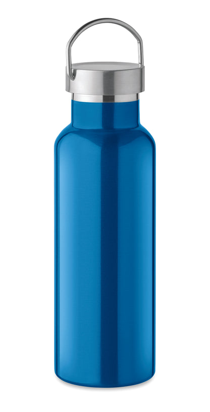 Doppelwandige Isolierflasche aus recyceltem Edelstahl (90 % recycelter Edelstahl und 10 %