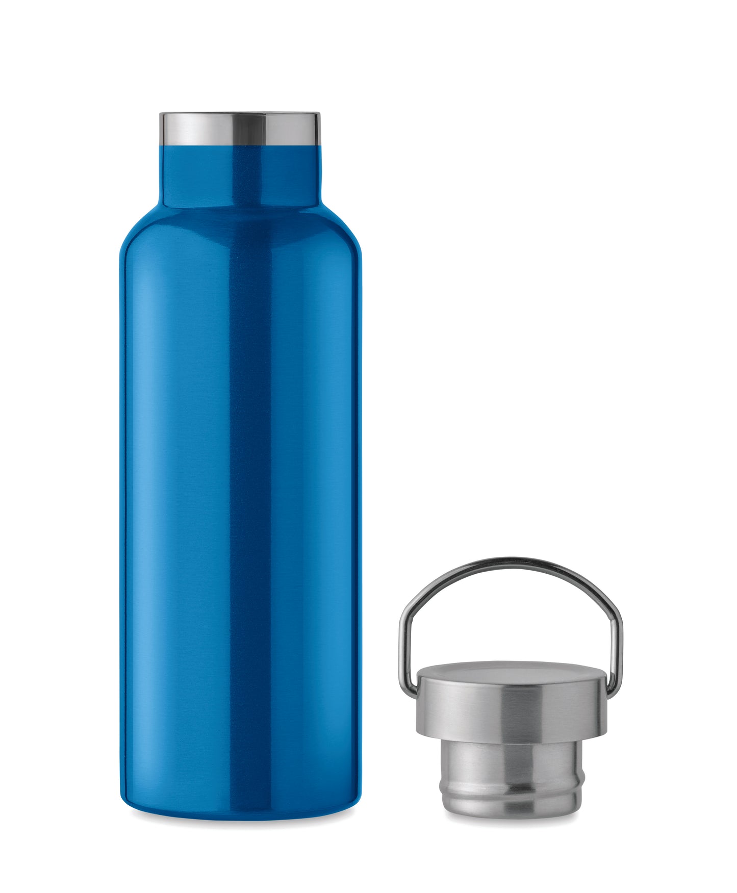 Doppelwandige Isolierflasche aus recyceltem Edelstahl (90 % recycelter Edelstahl und 10 %