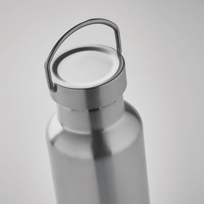 Doppelwandige Isolierflasche aus recyceltem Edelstahl (90 % recycelter Edelstahl und 10 %