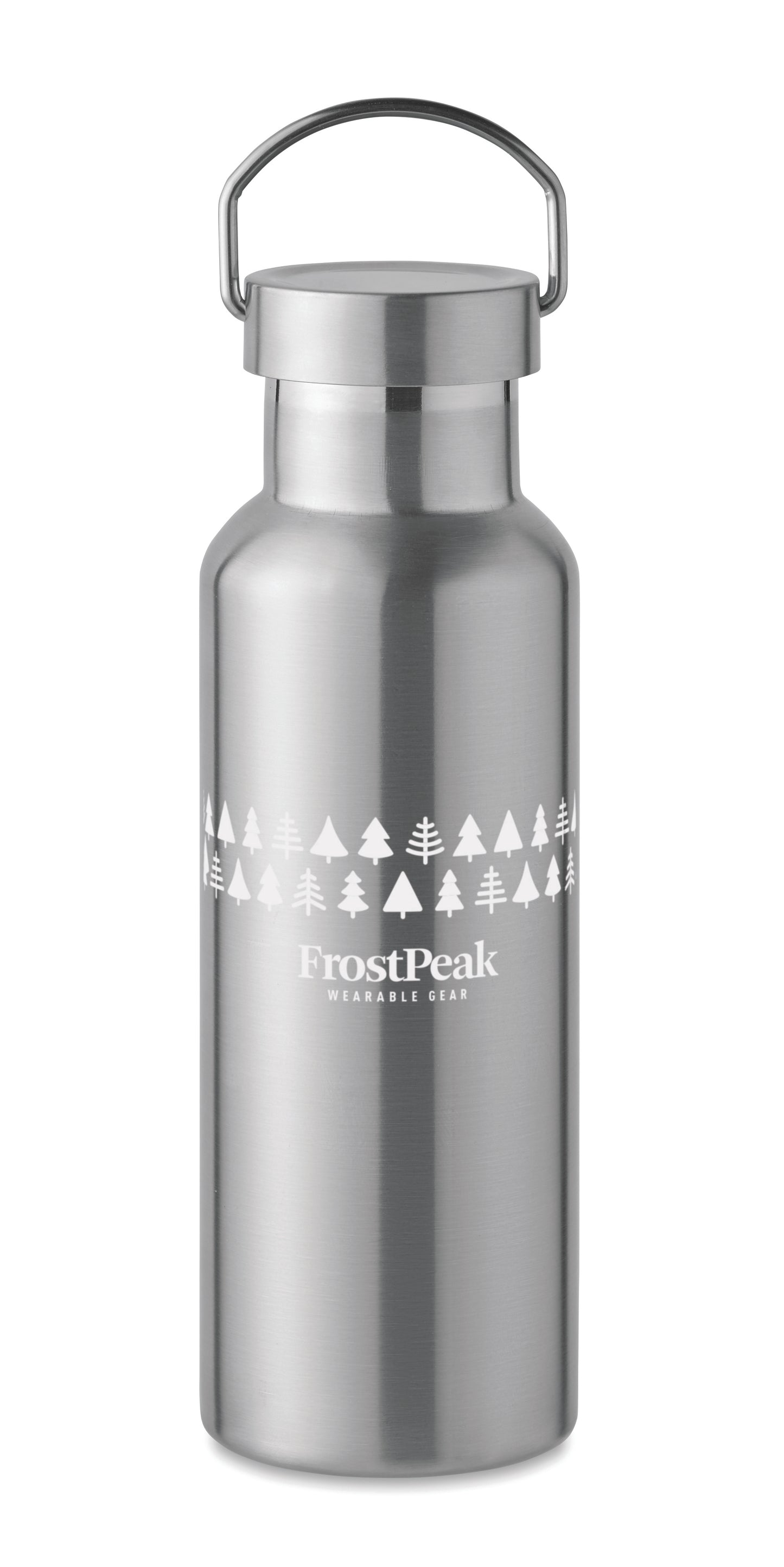 Doppelwandige Isolierflasche aus recyceltem Edelstahl (90 % recycelter Edelstahl und 10 %