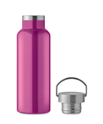 Doppelwandige Isolierflasche aus recyceltem Edelstahl (90 % recycelter Edelstahl und 10 %