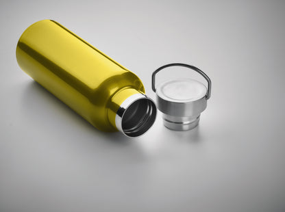 Doppelwandige Isolierflasche aus recyceltem Edelstahl (90 % recycelter Edelstahl und 10 %