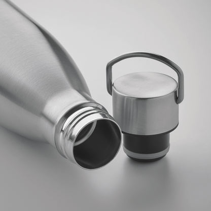 Doppelwandige Isolierflasche aus recyceltem Edelstahl (90 % recycelter Edelstahl und 10 %