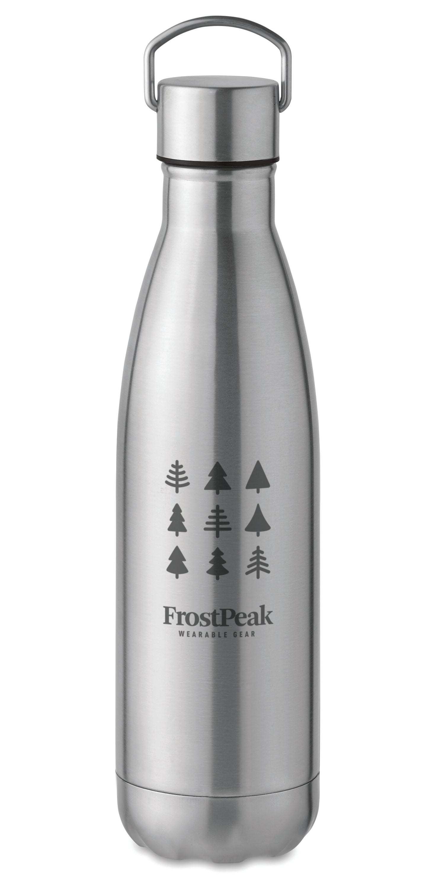 Doppelwandige Isolierflasche aus recyceltem Edelstahl (90 % recycelter Edelstahl und 10 %