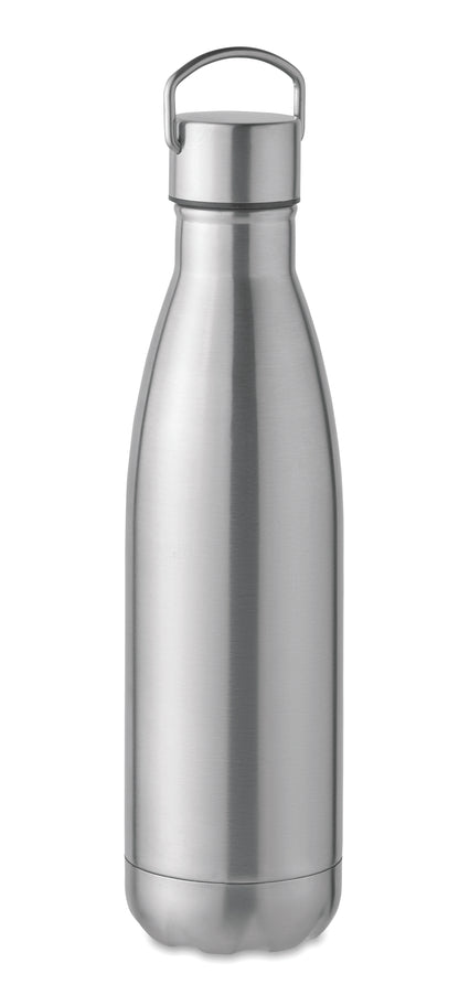 Doppelwandige Isolierflasche aus recyceltem Edelstahl (90 % recycelter Edelstahl und 10 %