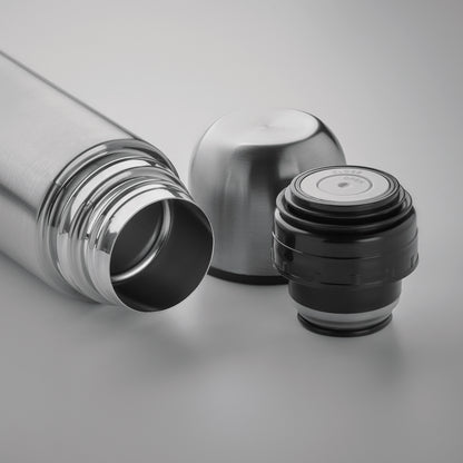 Doppelwandige Isolierflasche aus recyceltem Edelstahl (90 % recycelter Edelstahl und 10 %