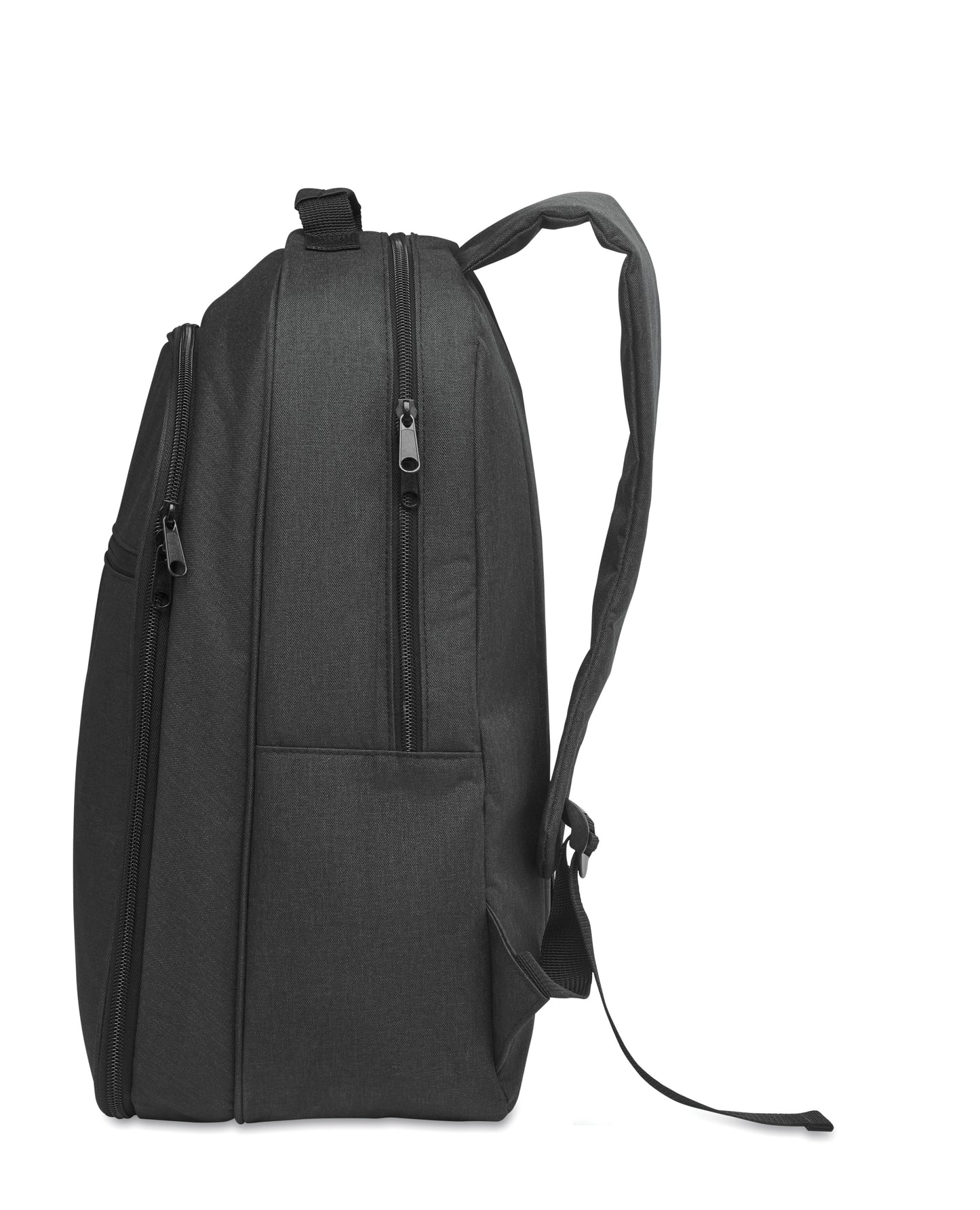 300D RPET Rucksack. 15'''' Laptopfach und großes Kühlfach. Fronttasche mit Reißverschluss und