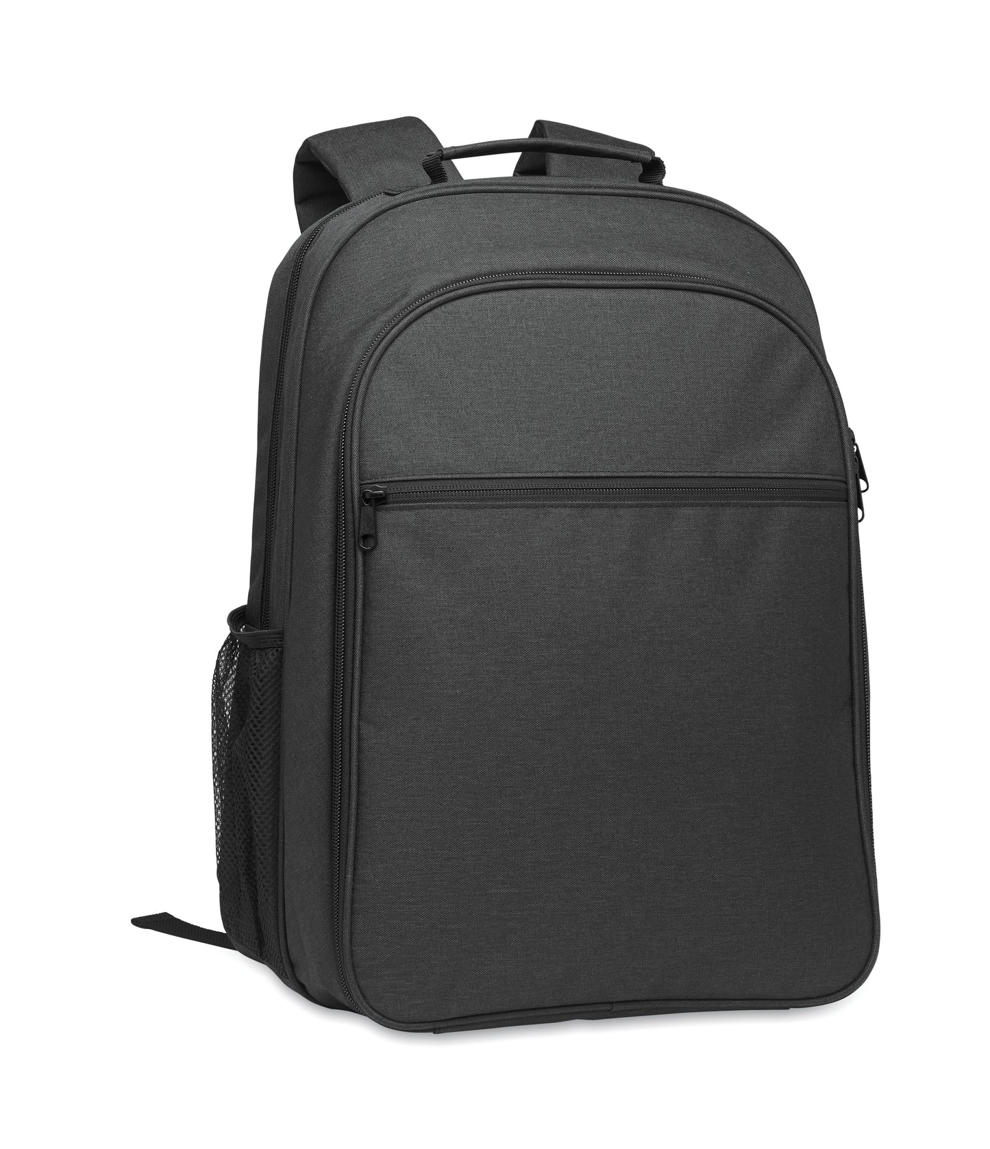 300D RPET Rucksack. 15'''' Laptopfach und großes Kühlfach. Fronttasche mit Reißverschluss und