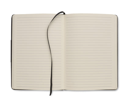 Elegantes 3teiliges Geschenk-Set: DIN A5 Notizbuch mit gebundenem Hard Cover aus RPET.