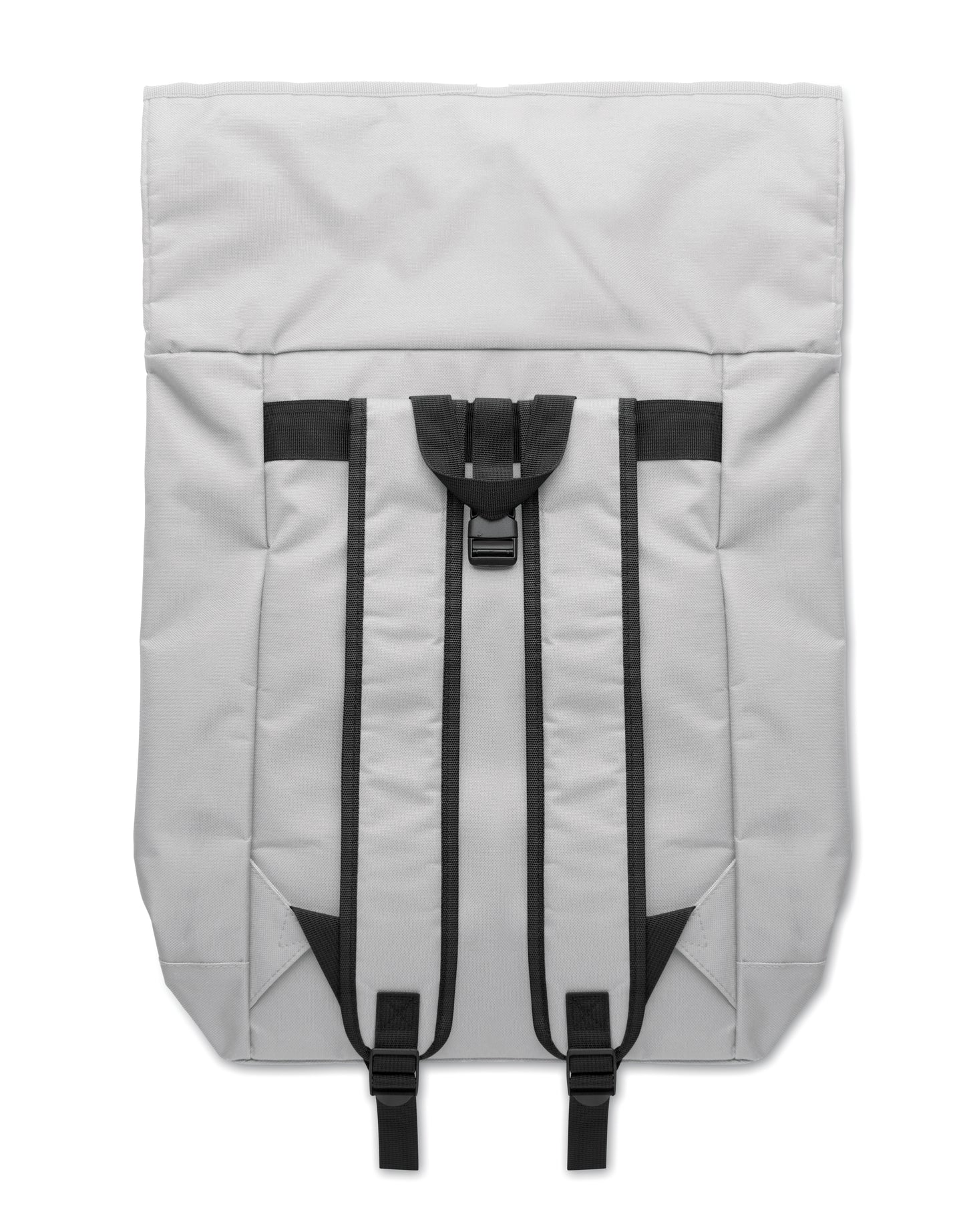 15'''' Rolltop-Rucksack mit Laptopfach aus 600D-Polyester. Gepolsterter Rücken und verstärkter Boden. Fronttasche