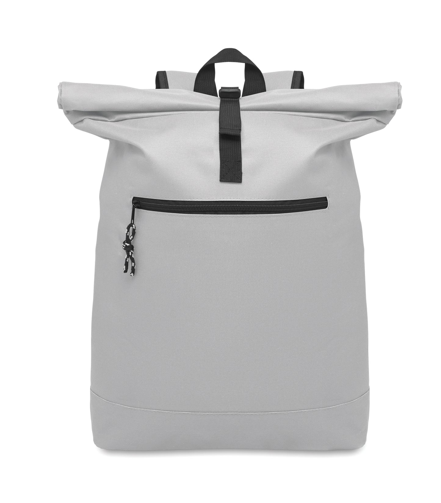 15'''' Rolltop-Rucksack mit Laptopfach aus 600D-Polyester. Gepolsterter Rücken und verstärkter Boden. Fronttasche
