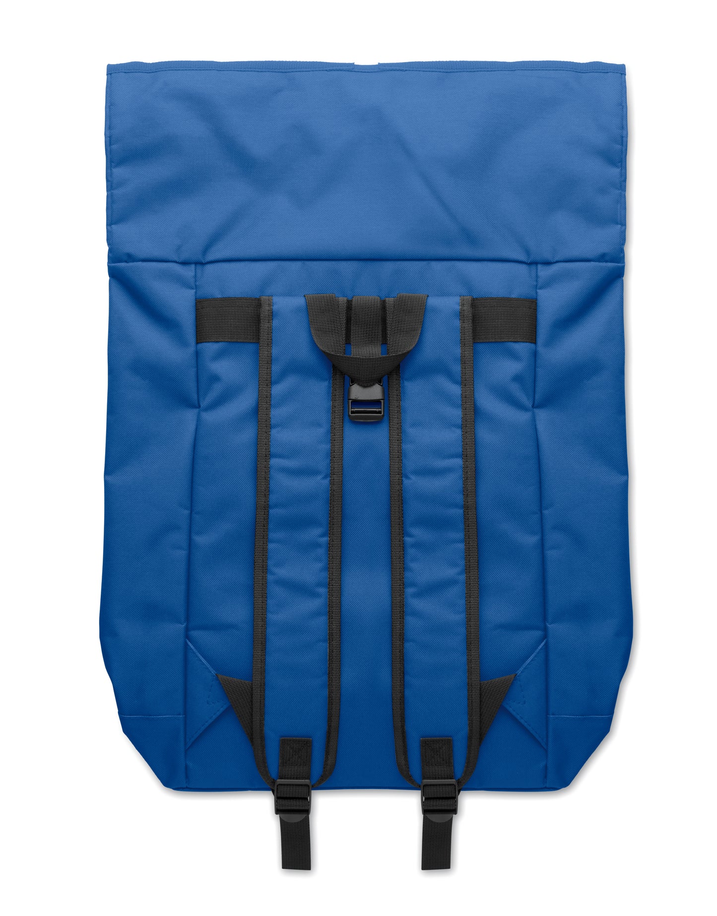 15'''' Rolltop-Rucksack mit Laptopfach aus 600D-Polyester. Gepolsterter Rücken und verstärkter Boden. Fronttasche